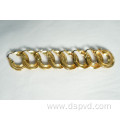 pvd coating 24K gold imitation jewellery